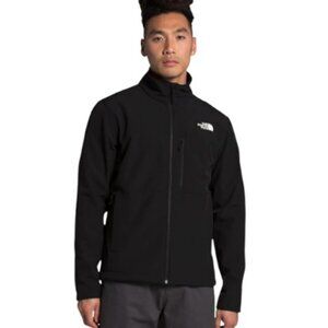 The North Face black zip up windbreaker jacket size XS
